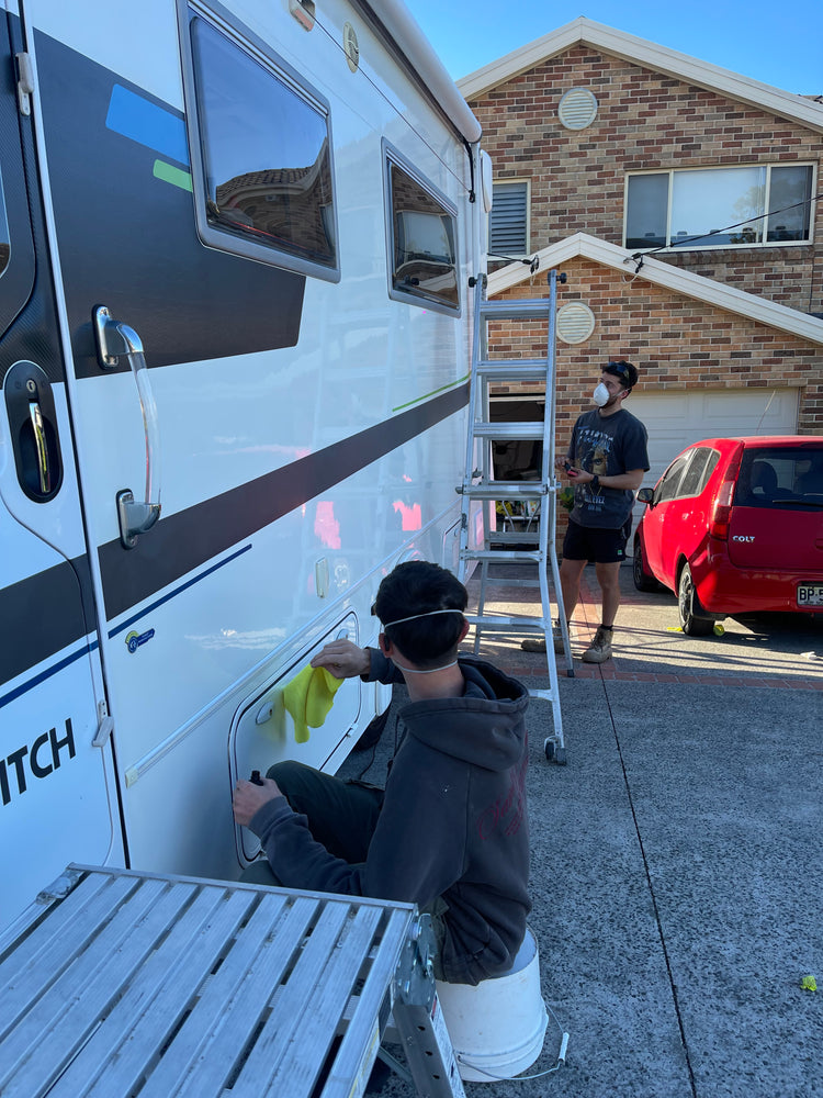Motorhome Detailing Sampson Tuck